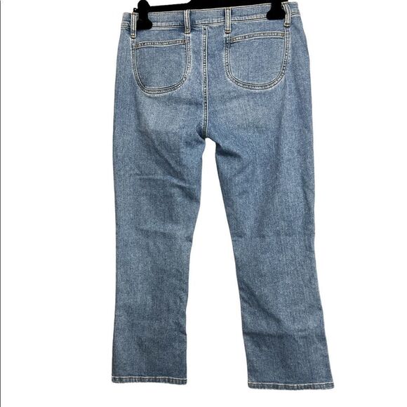 current/elliott The Scooped Ruby Crop Jean - Picture 3 of 11